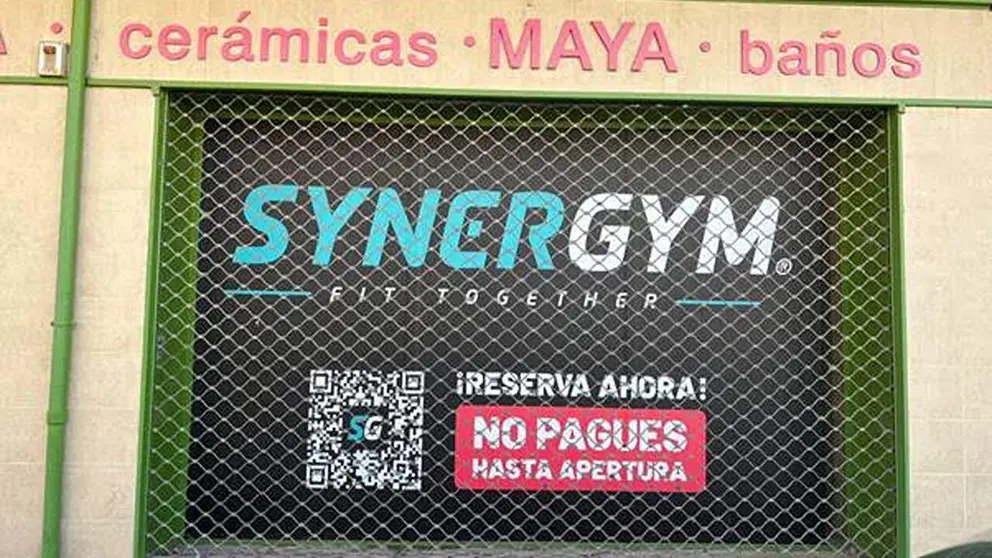 El local en el que abrir&aacute; el gimnasio Synergym en Estella. CEDIDA
