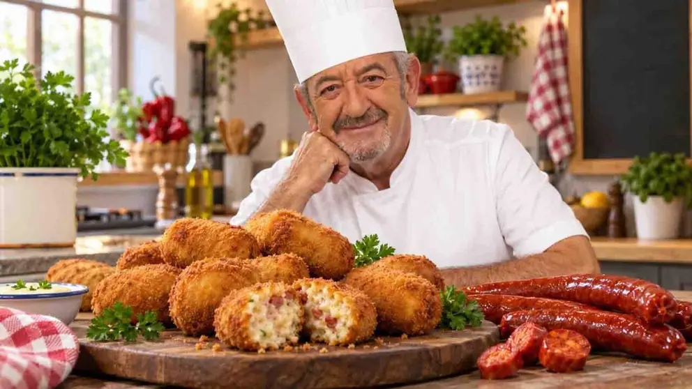 El cocinero Karlos Argui&ntilde;ano.