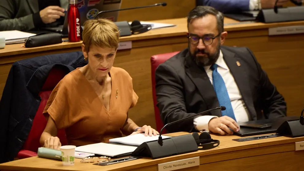 Debate sobre el estado de la Comunidad Foral en el Parlamento de Navarra. NAVARRA.COM