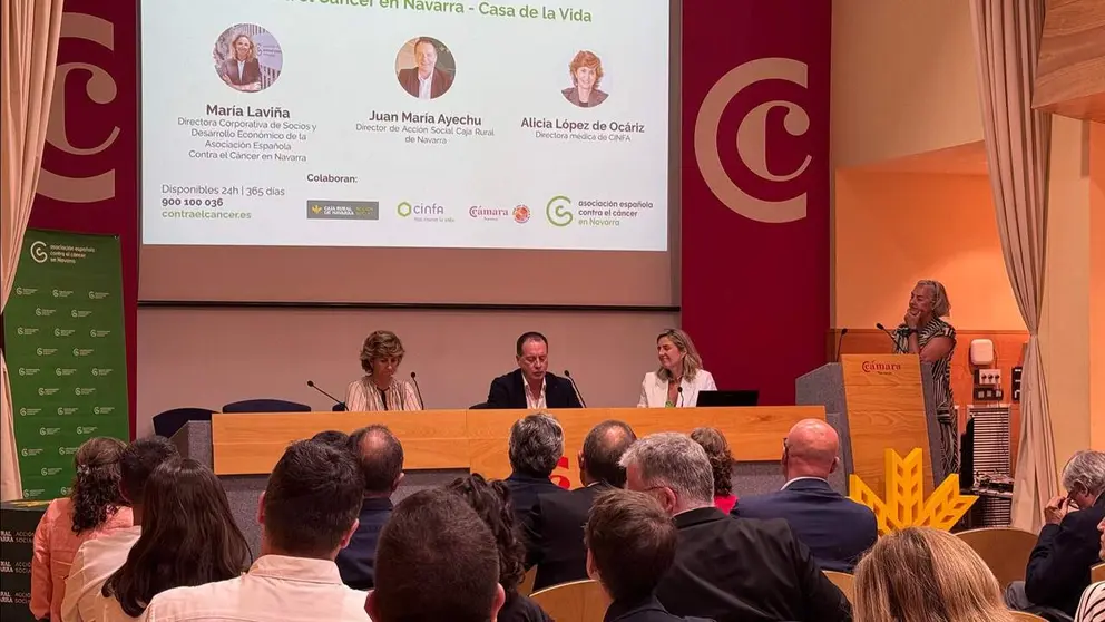Jornada de la Asociaci&oacute;n Espa&ntilde;ola celebrada en la sede de C&aacute;mara Navarra. CEDIDA
