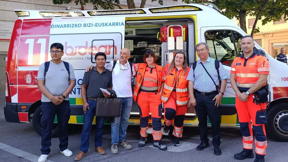Delegaci&oacute;n boliviana en Navarra. CEDIDA
