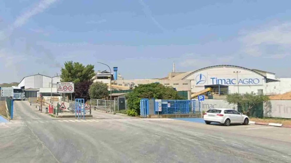 Instalaciones de Timac Agro en Lodosa. GOOGLEMAPS