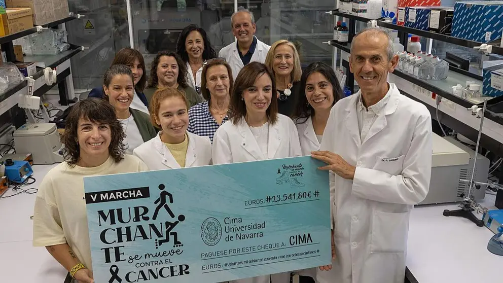 El pueblo de Navarra que ha donado m&aacute;s de 23.000 euros para desarrollar una prometedora vacuna contra el c&aacute;ncer. CEDIDA