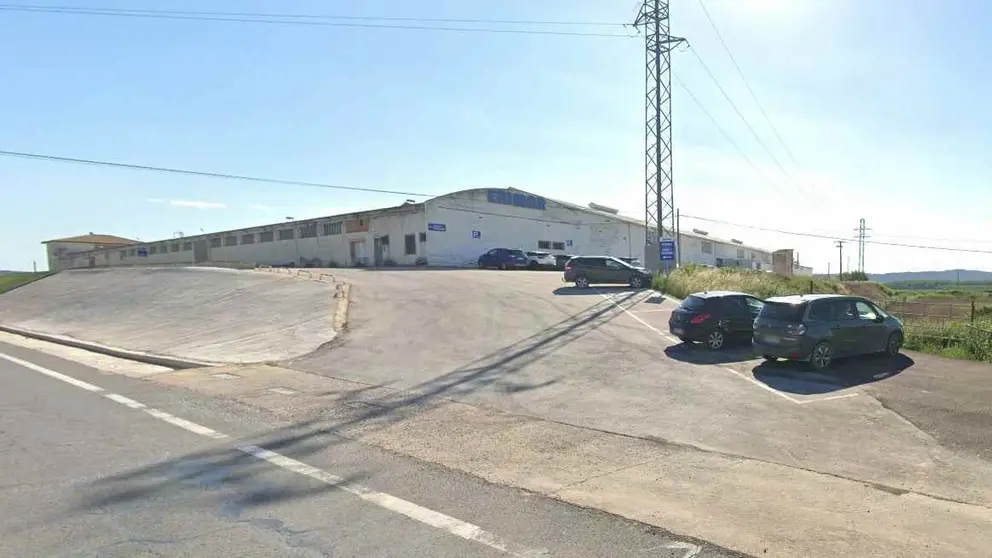Instalaciones de la empresa Enimar en Villafranca. GOOGLE MAPS