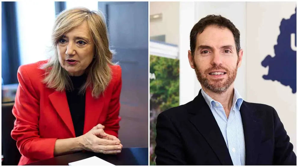 Cristina Ibarrola y Sergio Sayas