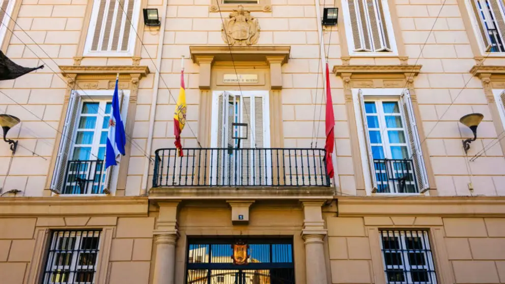 Fachada del Ayuntamiento de Valtierra en Navarra. Facebook Ayuntamiento de Valtierra.