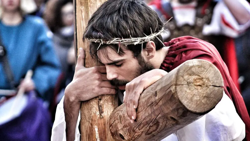 Imagen de la pasi&oacute;n viviente celebrada en Andosilla, de la fot&oacute;grafa Blanca Lorza Franc&eacute;s, una de las seleccionadas.
