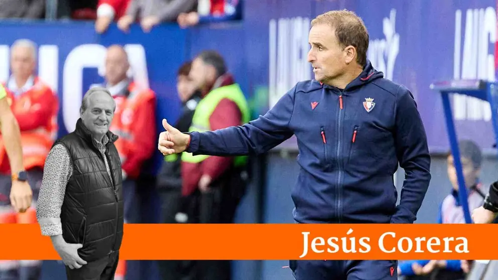 Jagoba Arrasate, entrenador de Osasuna. I&Ntilde;IGO ALZUGARAY
