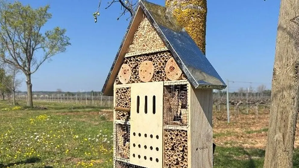 Refugio de insectos. GOBIERNO DE NAVARRA