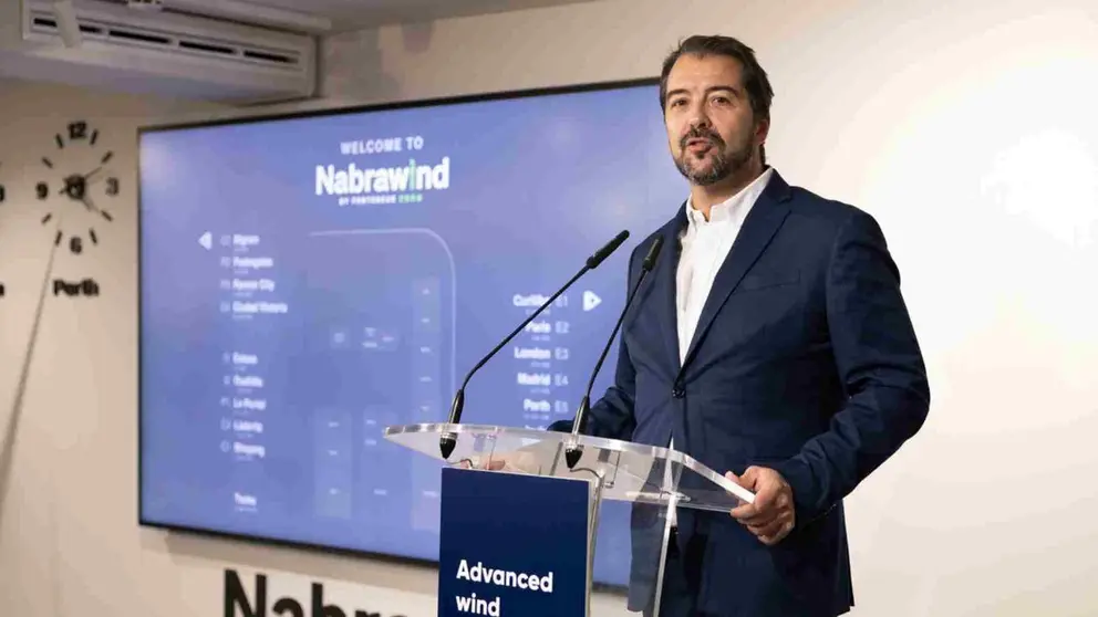 Eneko Sanz, fundador y CEO de Nabrawind. CEDIDA