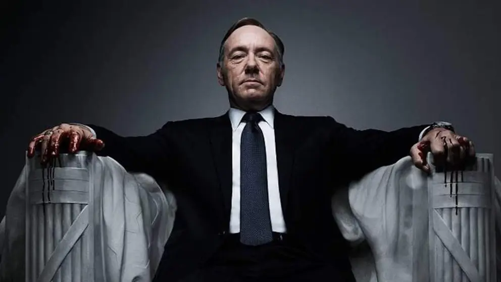 Kevin Spacey en la revolucionaria 'House of Cards'.