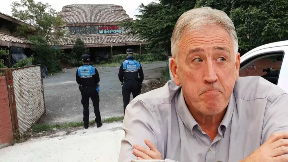 Fotomontaje con una imagen del alcalde de Pamplona, Joseba Asiron. NAVARRA.COM
