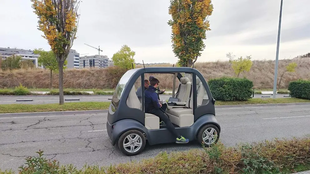 Prueba en el Circuito Urbano de NAITEC. CEDIDA