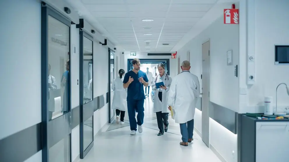 Imagen de un equipo de sanitarios. FUNDACI&Oacute;N 'LA CAIXA'