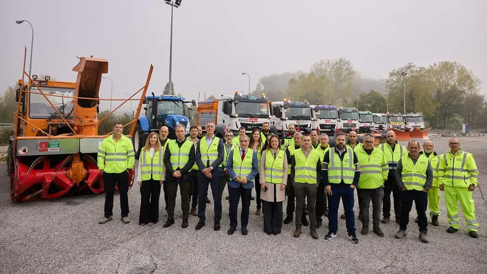 Presentaci&oacute;n del Plan de Vialidad Invernal 2026-2027. GOBIERNO DE NAVARRA