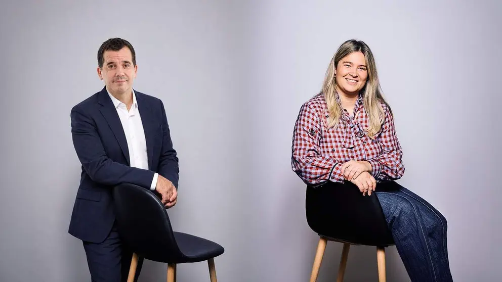 Mikel Irujo y Aitana Duque. PNV