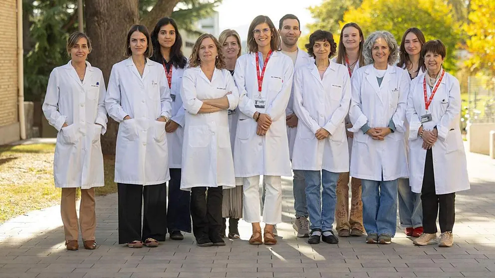 Cient&iacute;ficos del Centro de Investigaci&oacute;n en Nutrici&oacute;n que llevan a cabo estos proyectos. MANUEL CASTELLS / UNIVERSIDAD DE NAVARRA