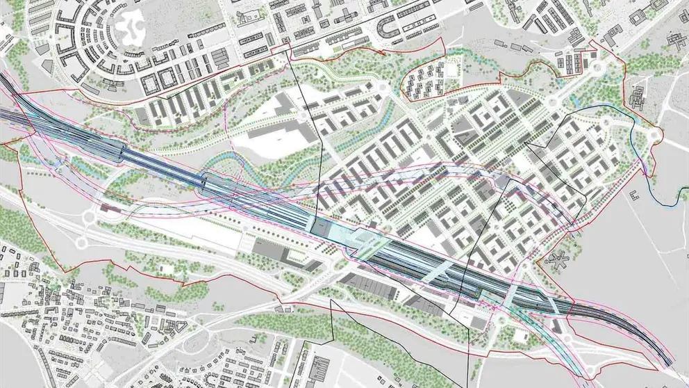 Pamplona, Bara&ntilde;&aacute;in, Zizur Mayor y Cendea de Cizur modificar&aacute;n sus t&eacute;rminos municipales por el PSIS de Echavacoiz. AYUNTAMIENTO DE PAMPLONA
