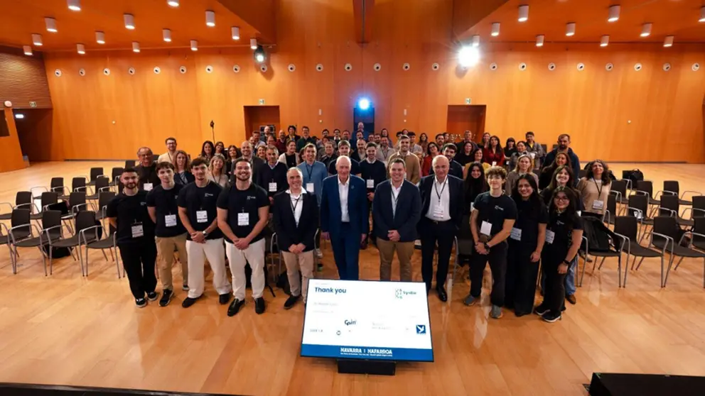 Imagen del encuentro, celebrado en Baluarte. CEDIDA