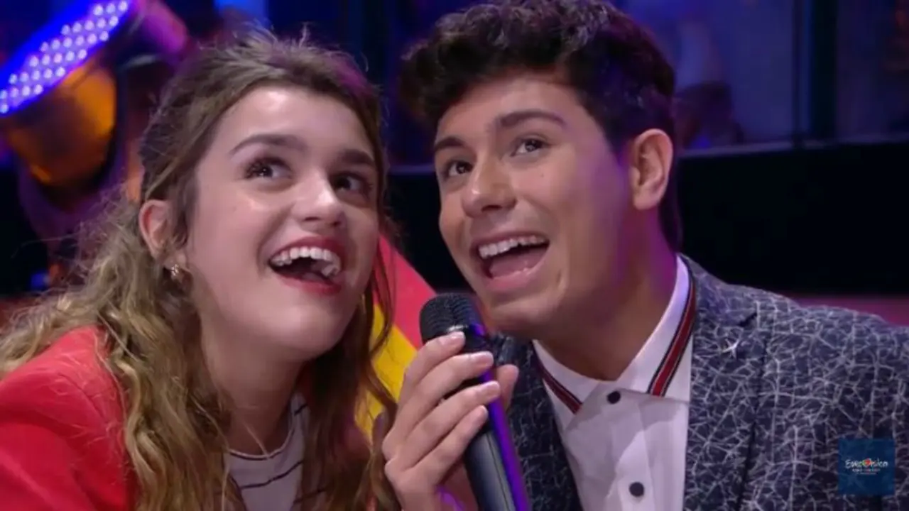 Amaia y Alfred presentan en la primera semifinal de Eurovisión un adelanto de la puesta en escena de Tu Canción ESC