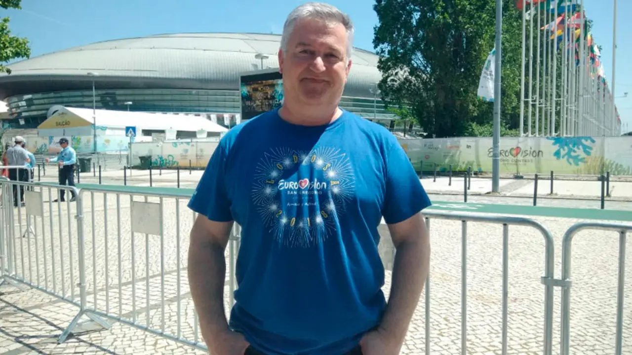 Juan Romero llega a Lisboa para apoyar a Amaia CRISTIAN BETELU