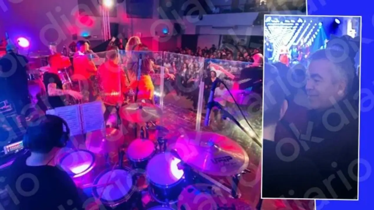 Santos Cerd&aacute;n este martes a las cinco de la tarde en una verbena.
OK DIARIO