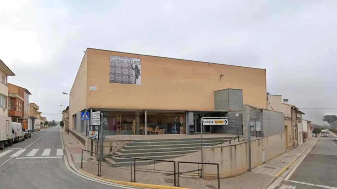 Casa de Cultura de Sblitas en la que se encuentra la biblioteca p&uacute;blica. GOOGLE MAPS