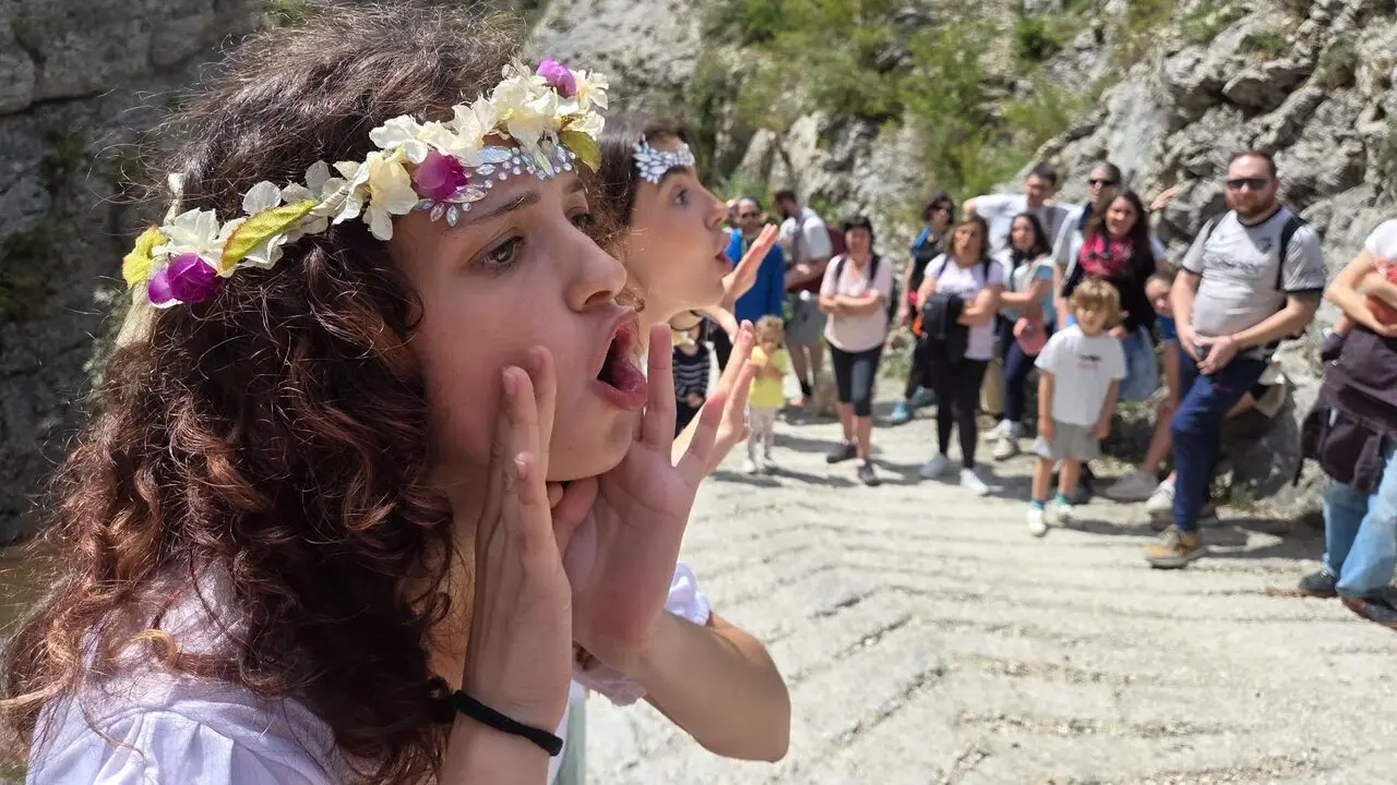 Teatralizaci&oacute;n en el Bosque M&aacute;gico de Tierras de Iranzu. TIERRAS DE IRANZU