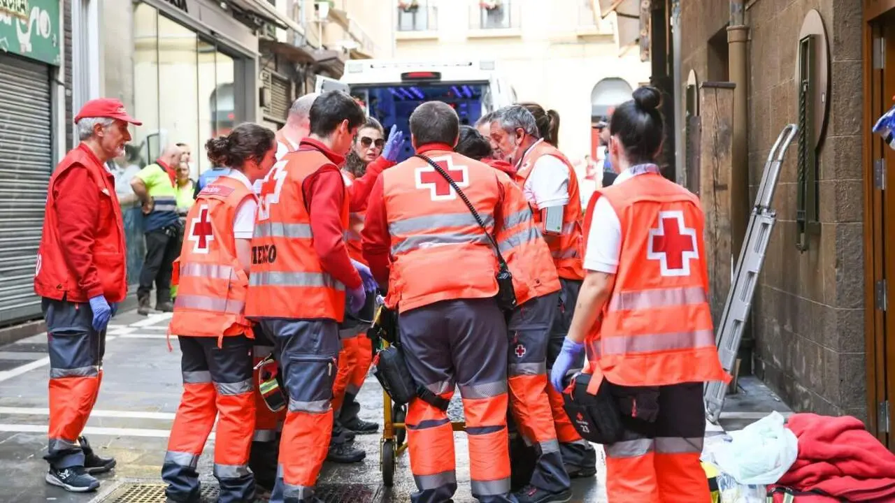 Dispositivo Cruz Roja para San Ferm&iacute;n. CEDIDA
