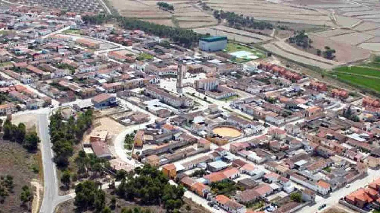 Vista a&eacute;rea de Murillo El Cuende. AYUNTAMIENTO DE MURILLO EL CUENDE