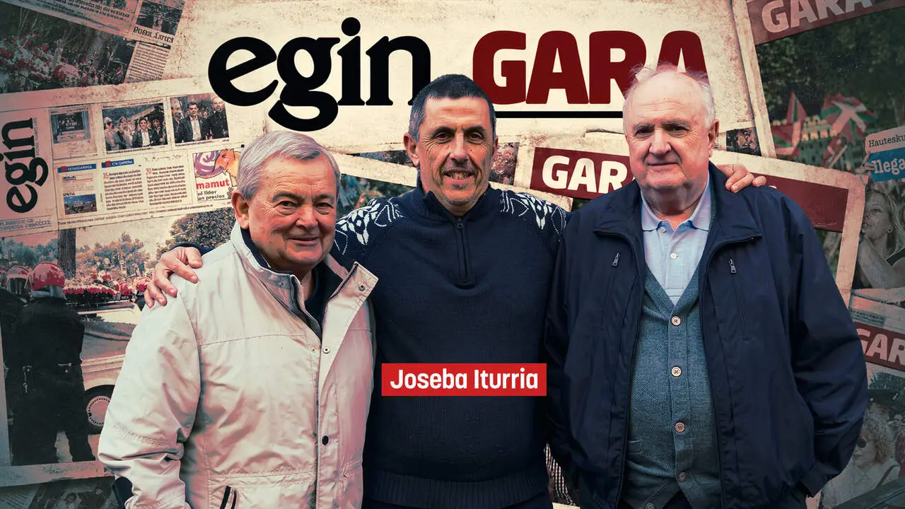 El periodista de Egin y Gara, Joseba Iturria.