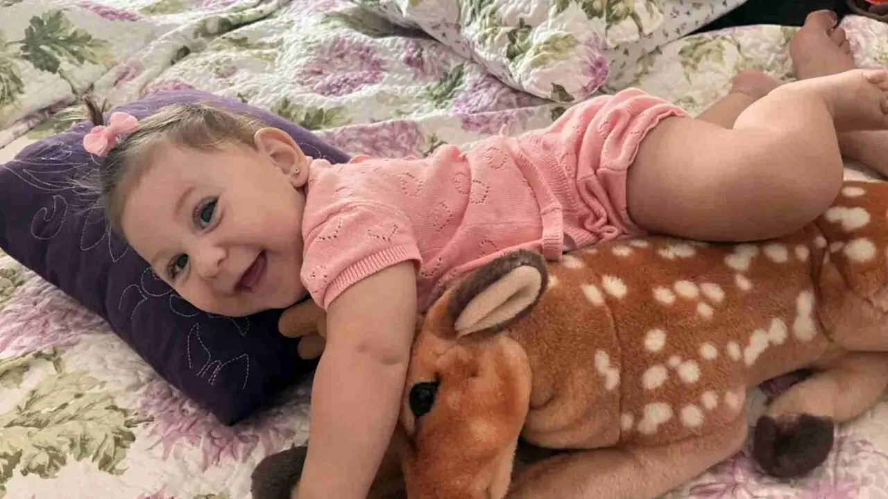Alma, una ni&ntilde;a tudelana que vive con una enfermedad ultrarrara: el S&iacute;ndrome de Cask. CEDIDA