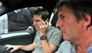 Los Messi padre e hijo. EFE