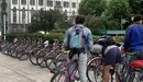 Bicis Pamplona del servicio &#39;nbici&#39;.