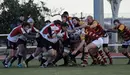 Partido de rugby del Gigantes de Navarra.