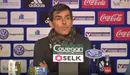 López Muñiz en rueda de prensa.