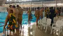 Los jugadores del WP Navarra celebran la victoria.