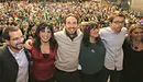 Un mitin de Podemos.