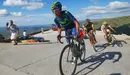 Nairo Quintana en acción (Movistar Team).
