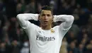 Cristiano Ronaldo en el Bernabéu. Efe.