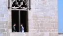 Imágenes de la grabación en el Castillo de Olite.