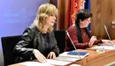 Ana Ollo y Beaumont en el Palacio de Navarra. LASAOSA