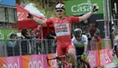 Greipel obtiene su tercera victoria de etapa. Twitter Giro.