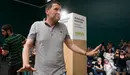 El secretario general de Sortu, Arnaldo Otegi, abre en Pamplona un ciclo de actos públicos. PABLO LASAOSA