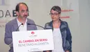 Daniel Innerarity e Anika Luján, candidatos al Congreso y al Senado por Geroa Bai. (15). IÑIGO ALZUGARAY