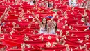 Jóvenes en el Chupinazo de Pamplona. San Fermín, sanfermines, fiesta, pañuelo. CRISTINA NÚÑEZ BAQUEDANO 4