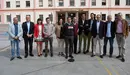 Acto electoral de UPN ante la estación de tren de RENFE (1)