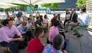 Javier Maroto, ha destacado en estas elecciones hay que elegir el extremismo radical de Pablo Iglesias y la moderación del Partido Popular.