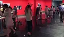 Visitantes del Museo de la Universidad de Navarra.
