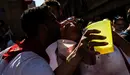 Los mejores momentos del ambiente del sábado 9 julio en San Fermín. DANIEL FERNÁNDEZ (2)